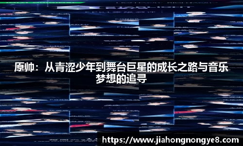 原帅：从青涩少年到舞台巨星的成长之路与音乐梦想的追寻
